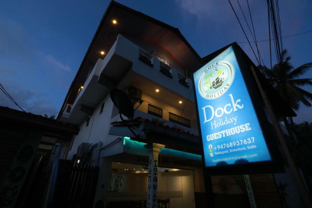 Dock Holiday Guest House Unawatuna Kültér fotó